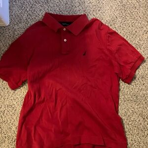 Men’s Nautica Red Polo Shirt